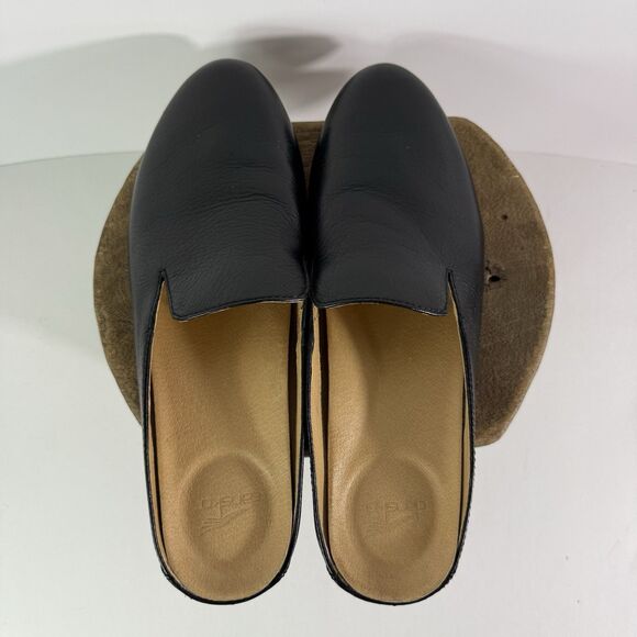 Dansko Lexie Women’s Casual Shoes Black Leather Slip-On Mules Size 39 US 8.5-9! - Picture 9 of 15